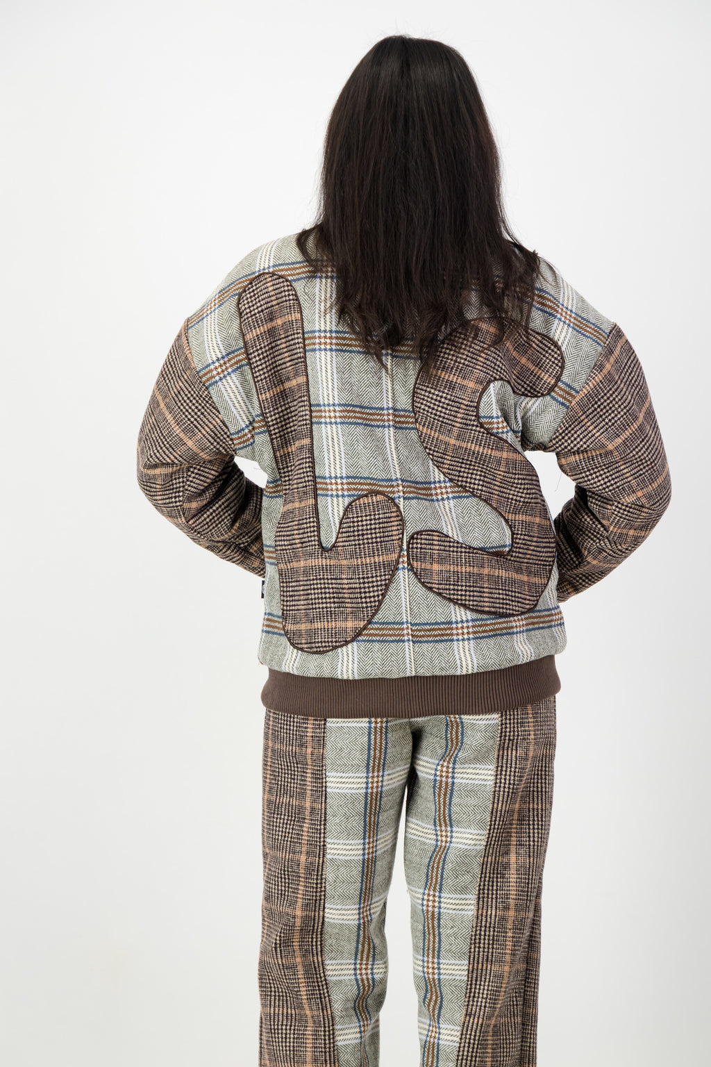 PANELED BOMBER JACKET