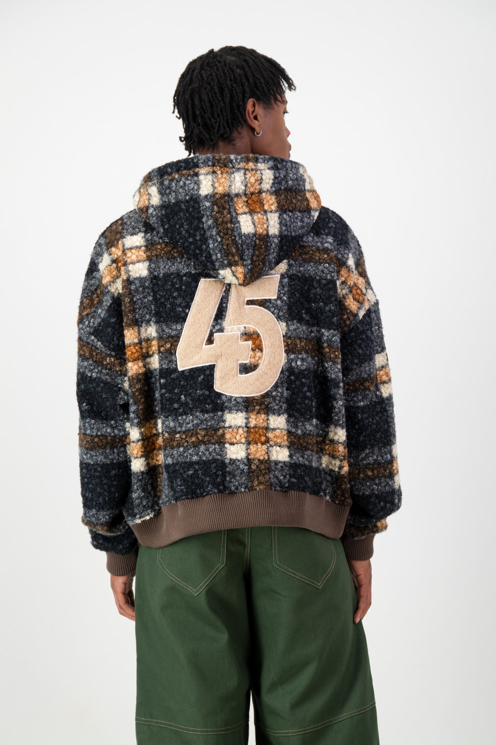 CHECKED HOODIE