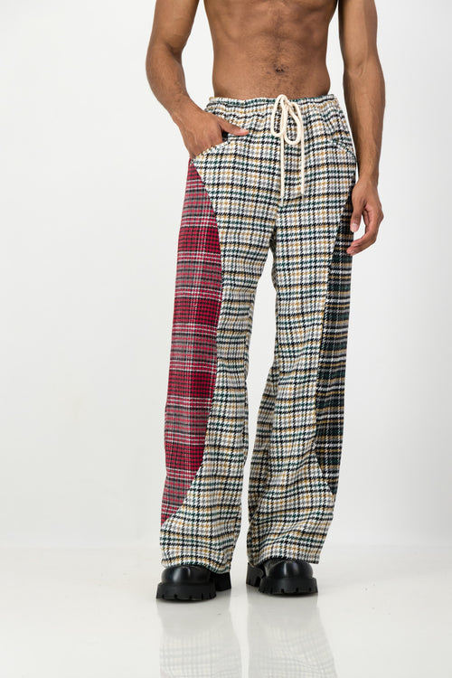 CURVE PANELED PANTS