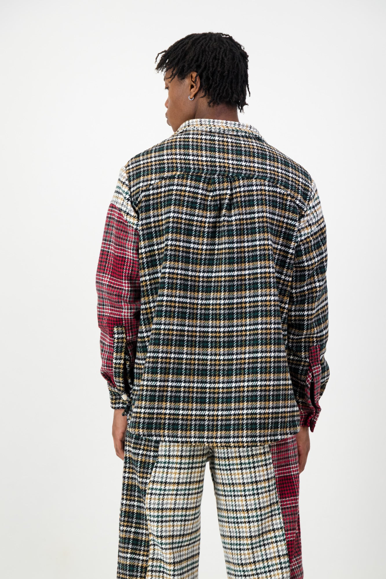 CURVE PANELED SHIRT JACKET