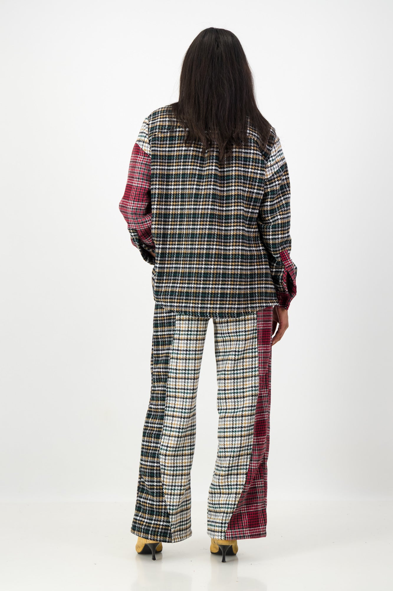 CURVE PANELED PANTS