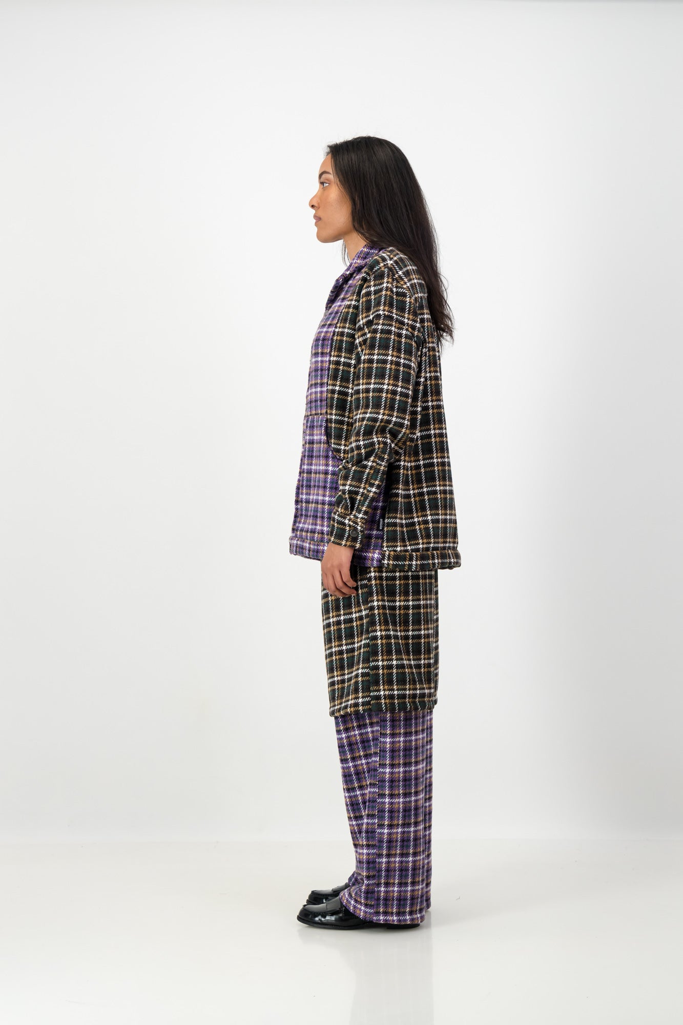 LAYERED SHIRT JACKET