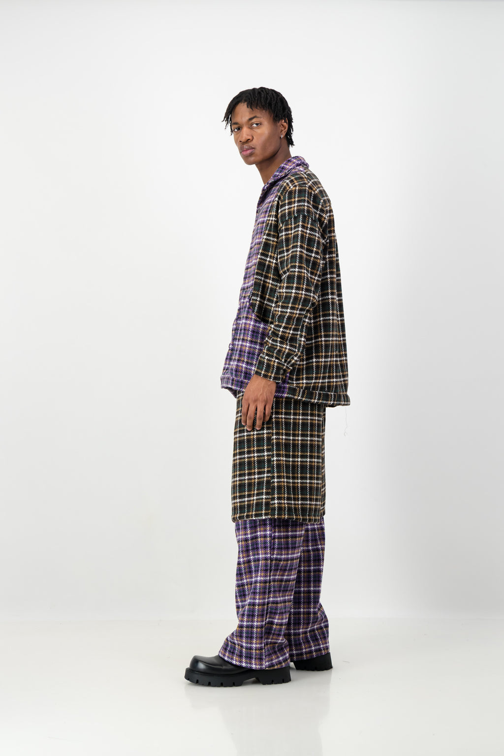 LAYERED SHIRT JACKET