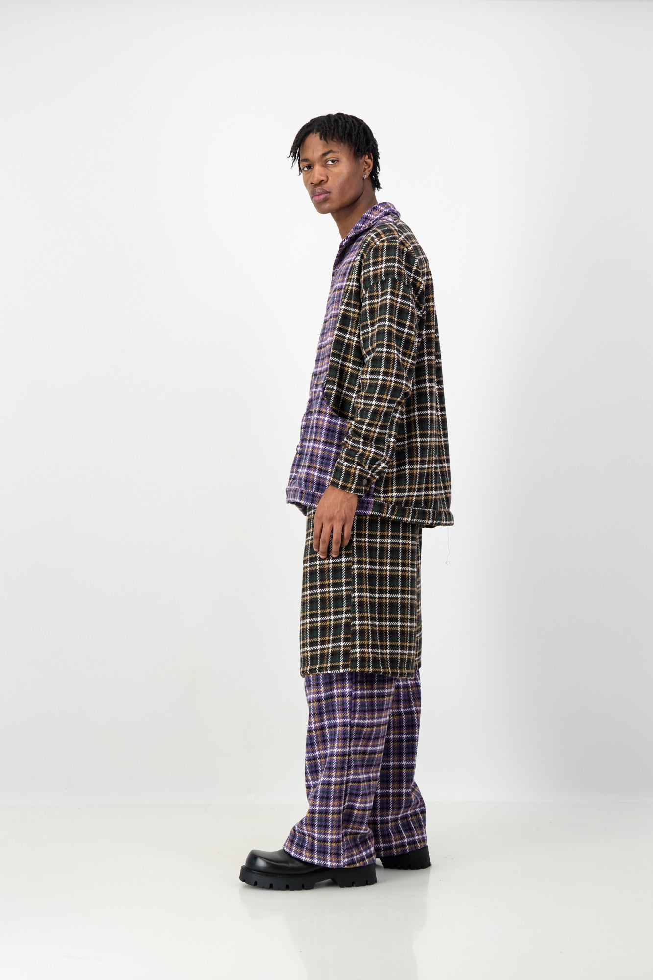 LAYERED SHIRT JACKET