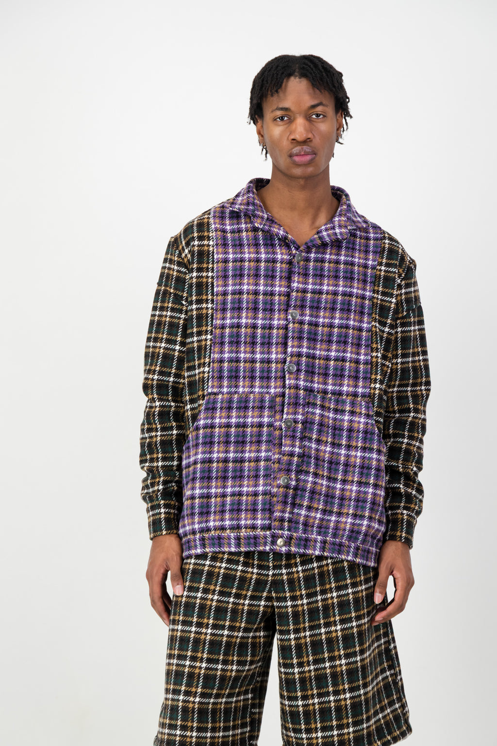 LAYERED SHIRT JACKET