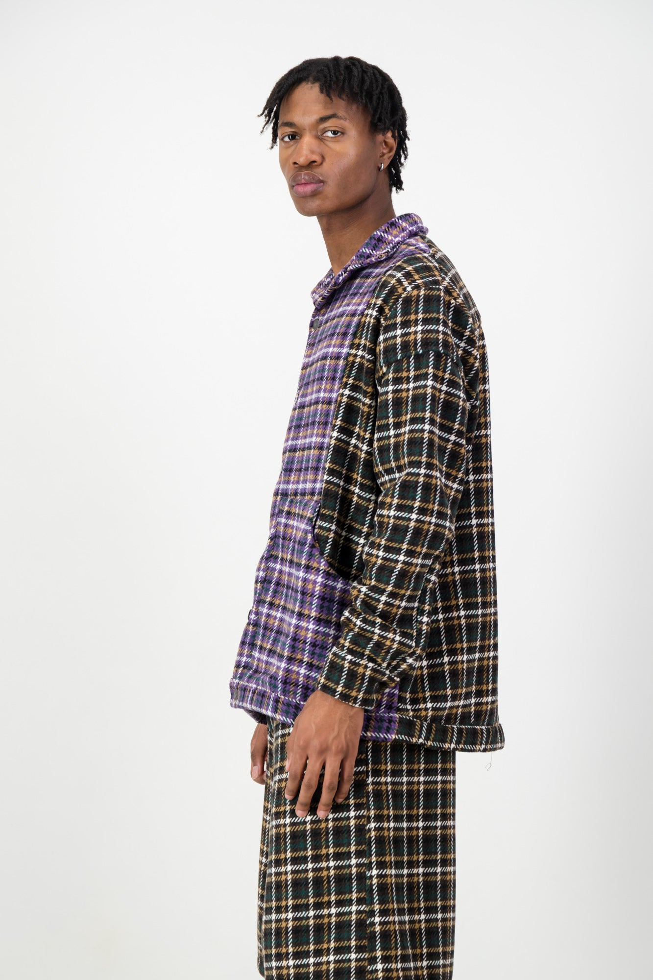 LAYERED SHIRT JACKET