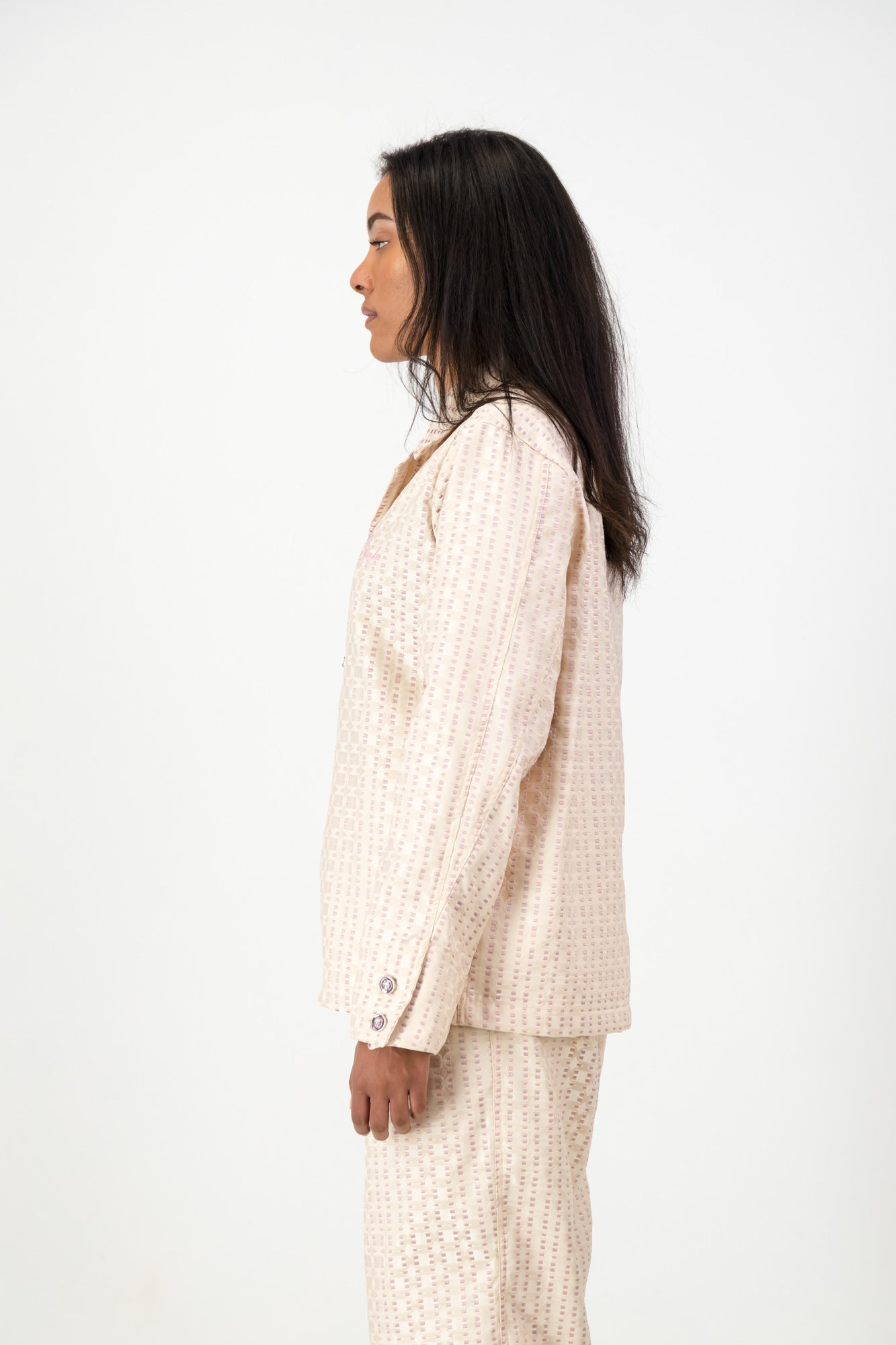 JACQUARD SHIRT JACKET