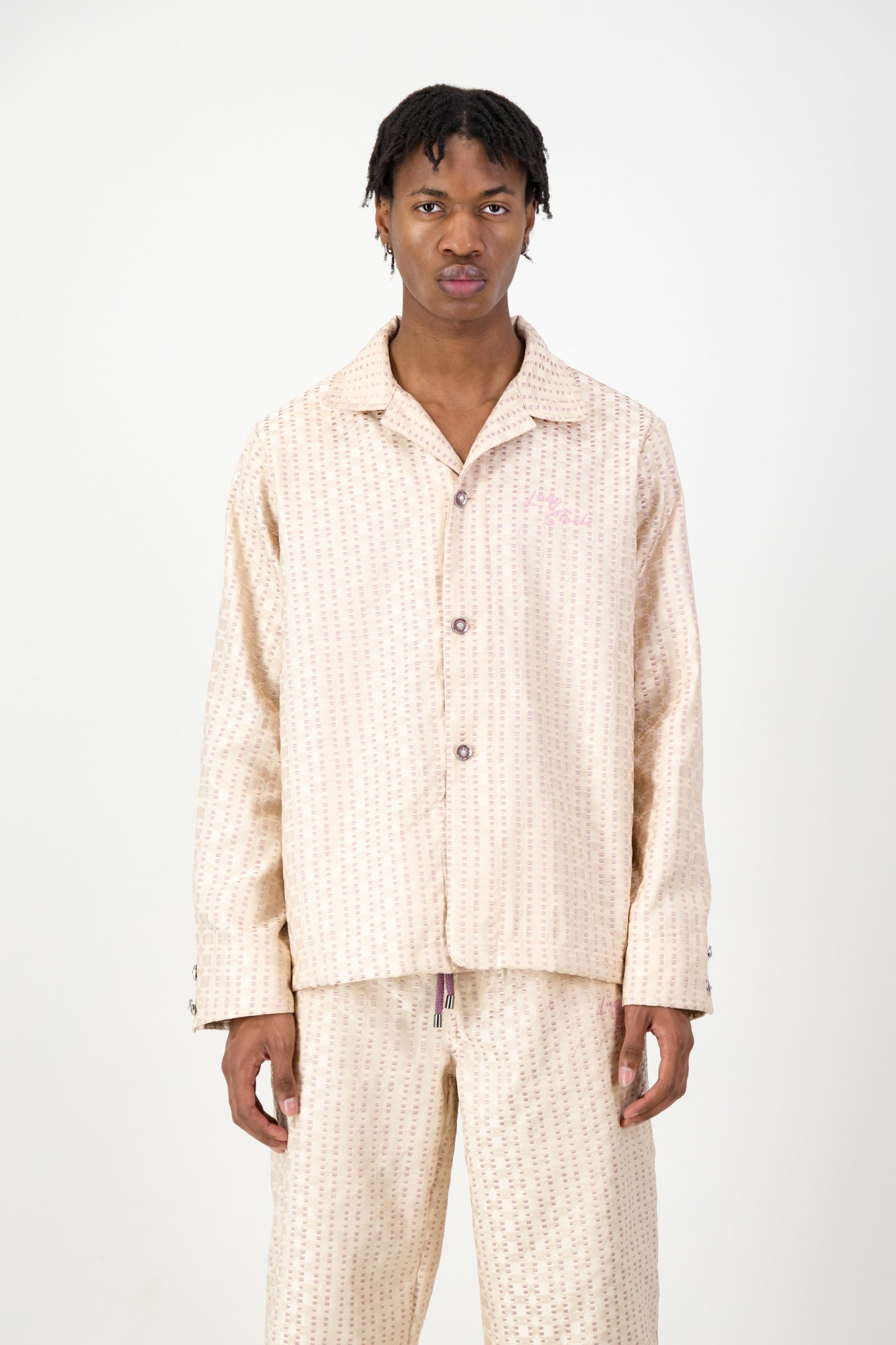 JACQUARD SHIRT JACKET