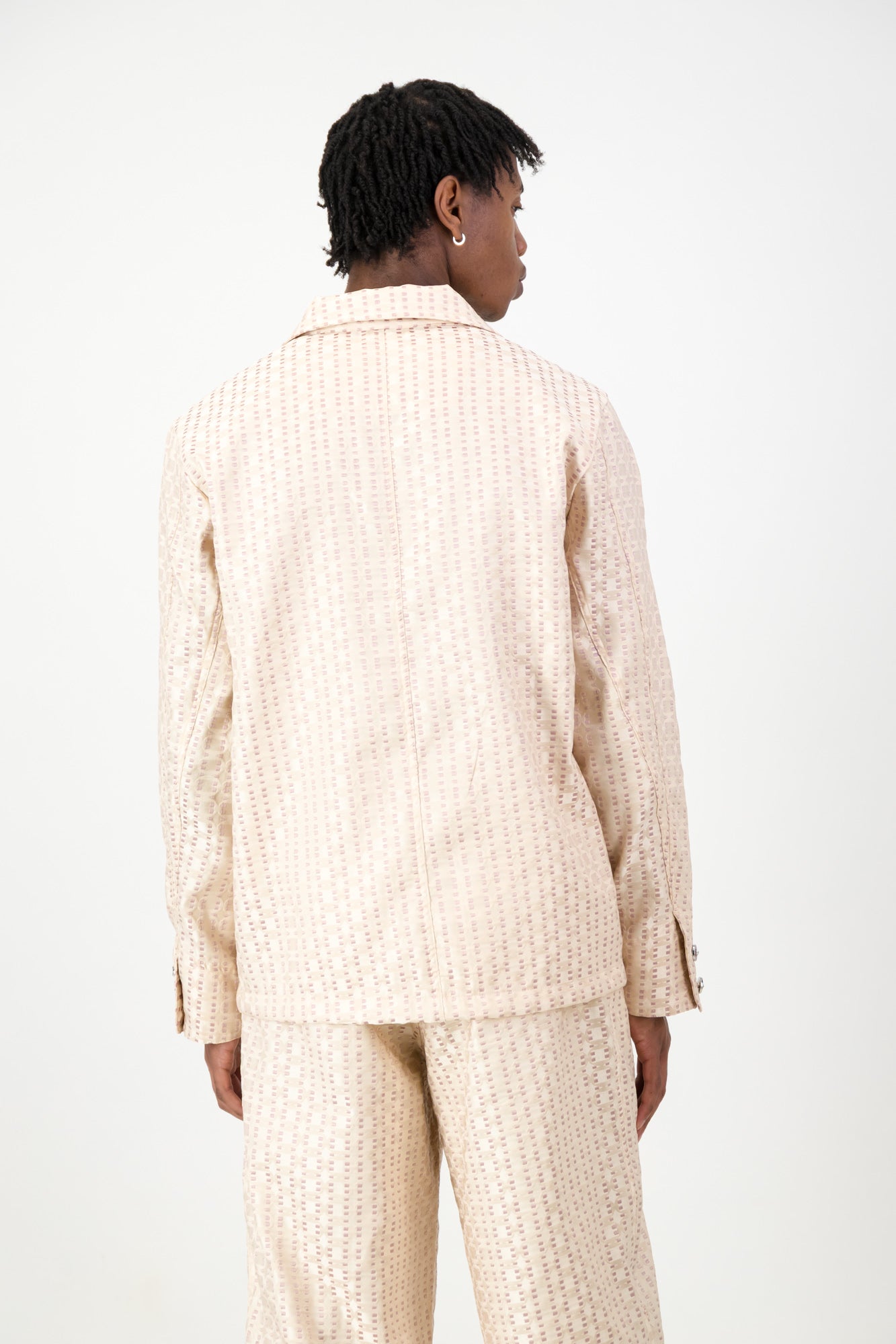JACQUARD SHIRT JACKET