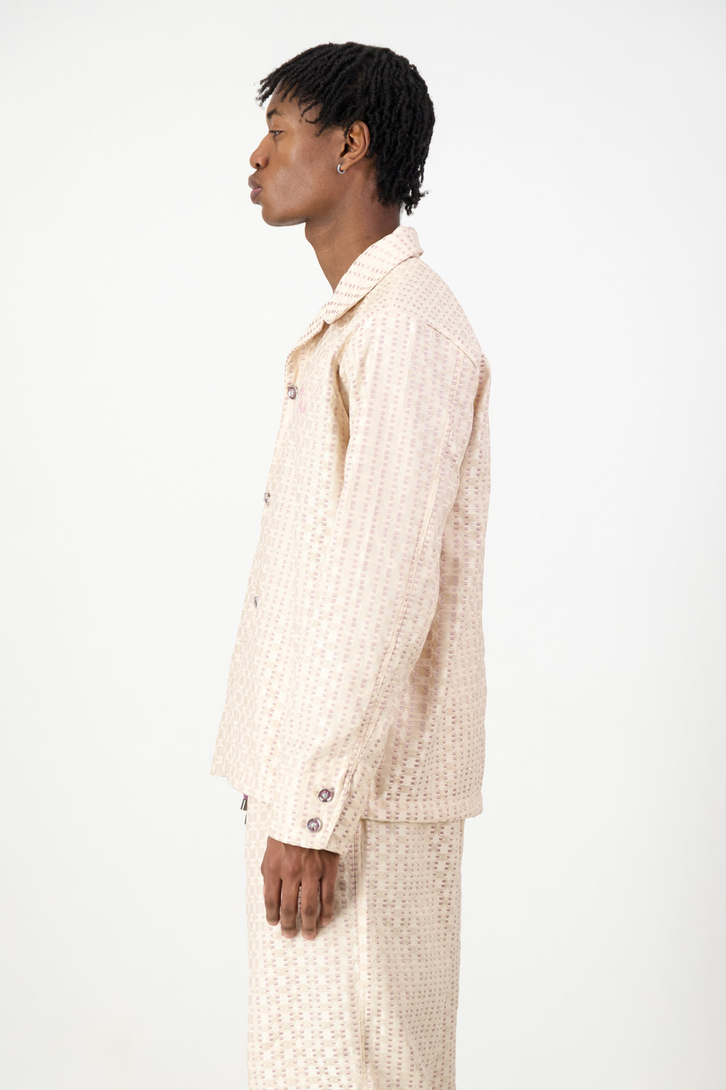 JACQUARD SHIRT JACKET