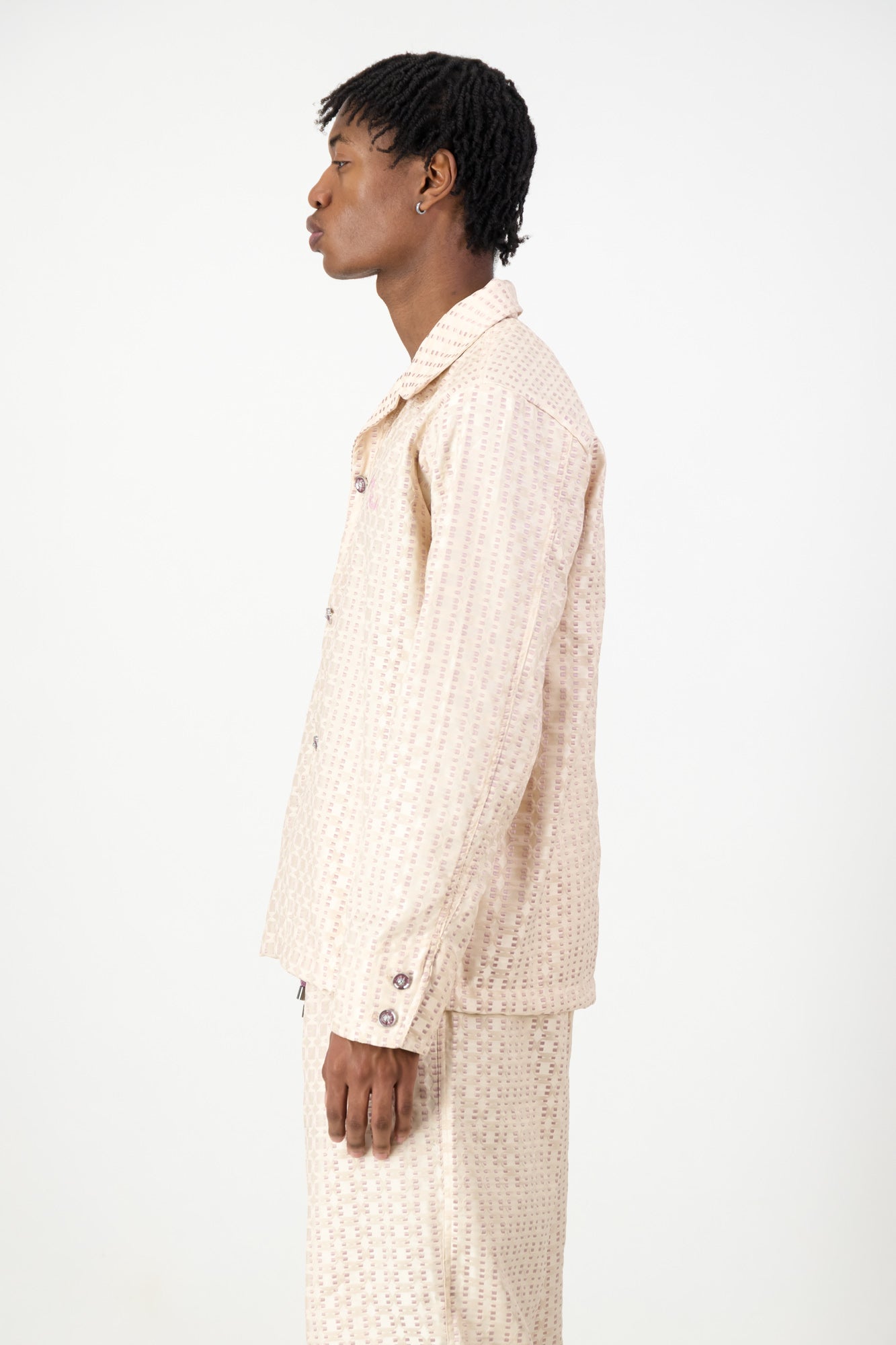 JACQUARD SHIRT JACKET